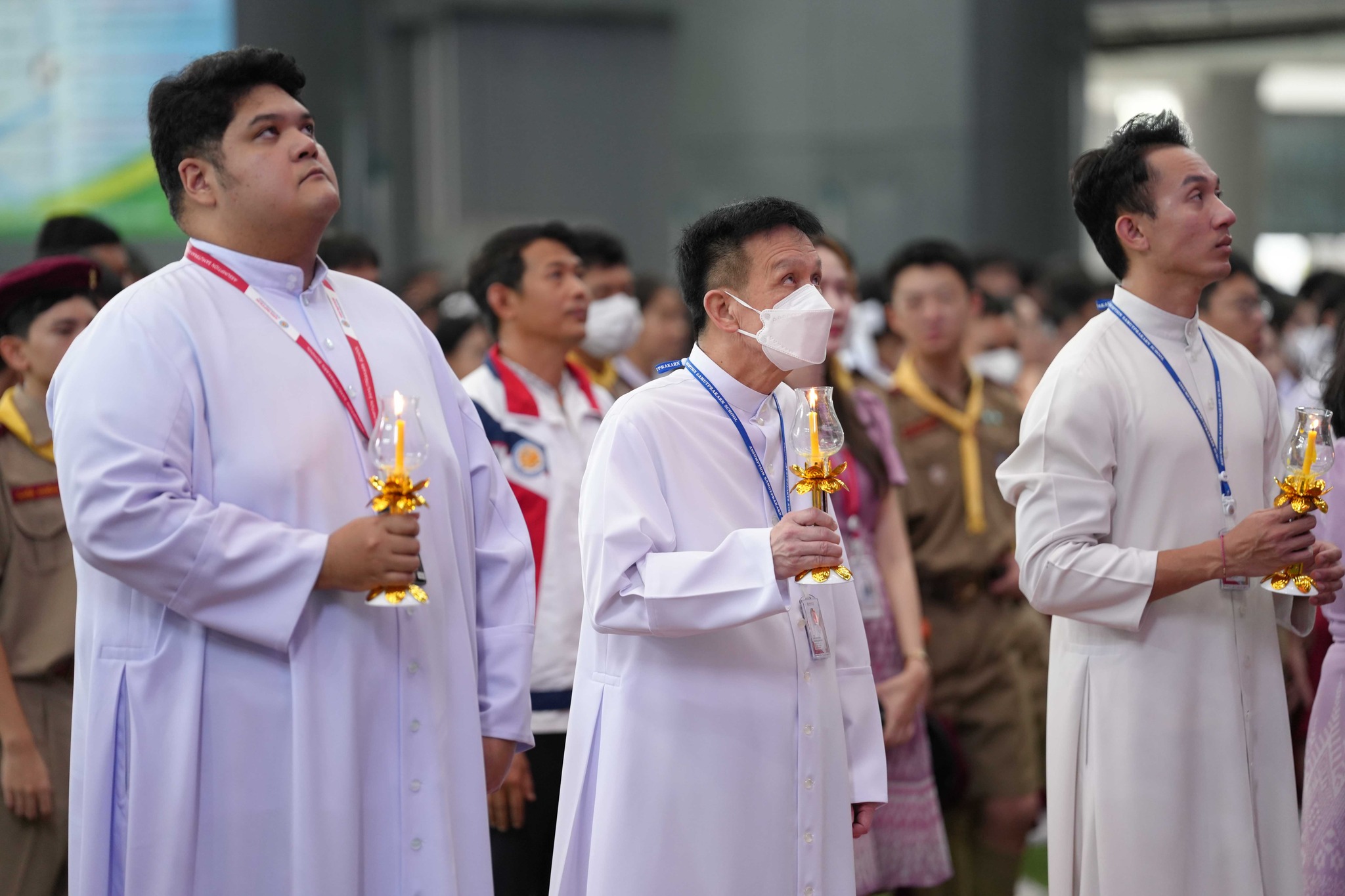 พิธีถวายเครื่องราชสักการะและวางพานพุ่ม พิธีจุดเทียนถวายพระพรชัยมงคล เนื่องในโอกาสเฉลิมพระชนมพรรษา สมเด็จพระนางเจ้าสุทิดา พัชรสุธาพิมลลักษณ พระบรมราชินี