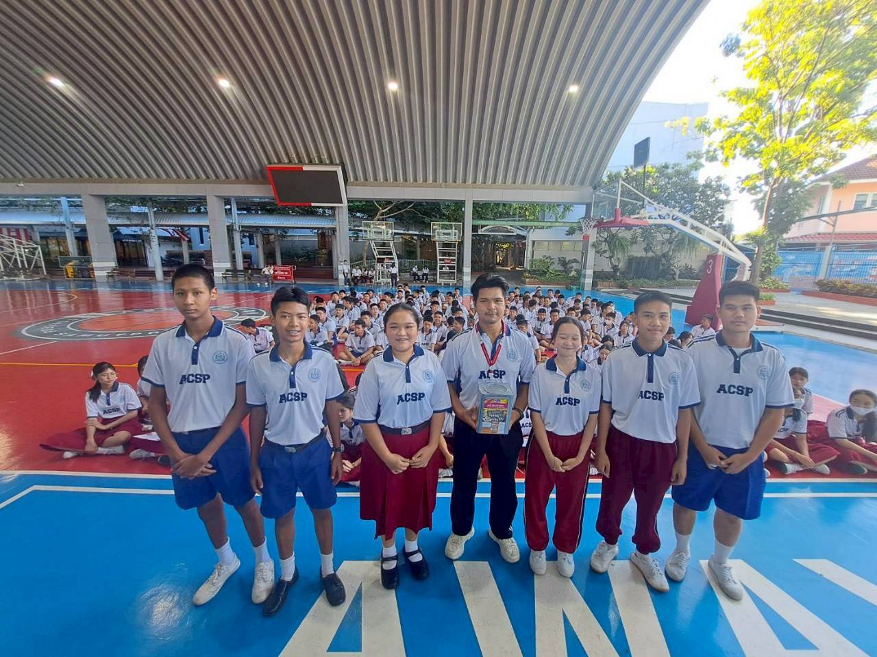 กิจกรรมการประกวดสุนทรพจน์ หัวข้อ " ต่อต้านยาเสพติด: เยาวชนไทยรู้เท่าทัน ห่างไกลยาเสพติด" และการประกวดจัดบอร์ดป้ายนิเทศ "หัวข้อการต่อต้านยาเสพติด" ระดับชั้นมัธยมศึกษาปีที่ 4 ปีการศึกษา 2569